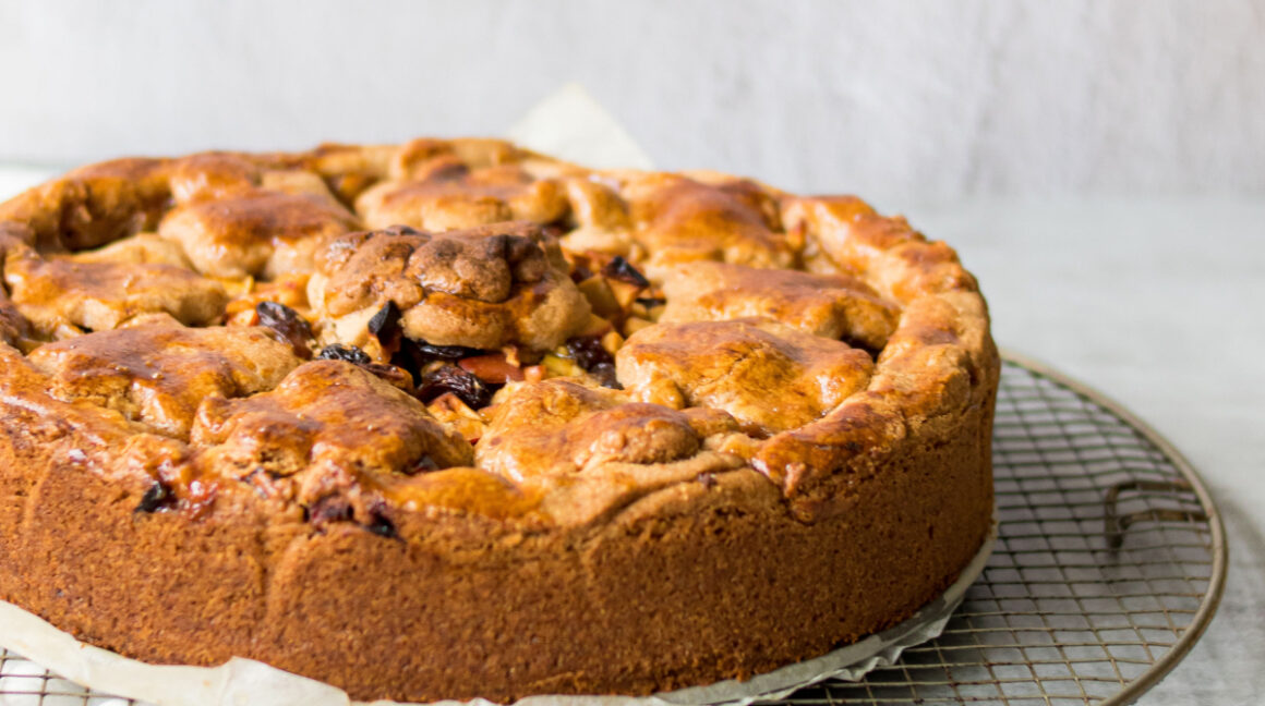 Torta cookie com nutella servida em grelha