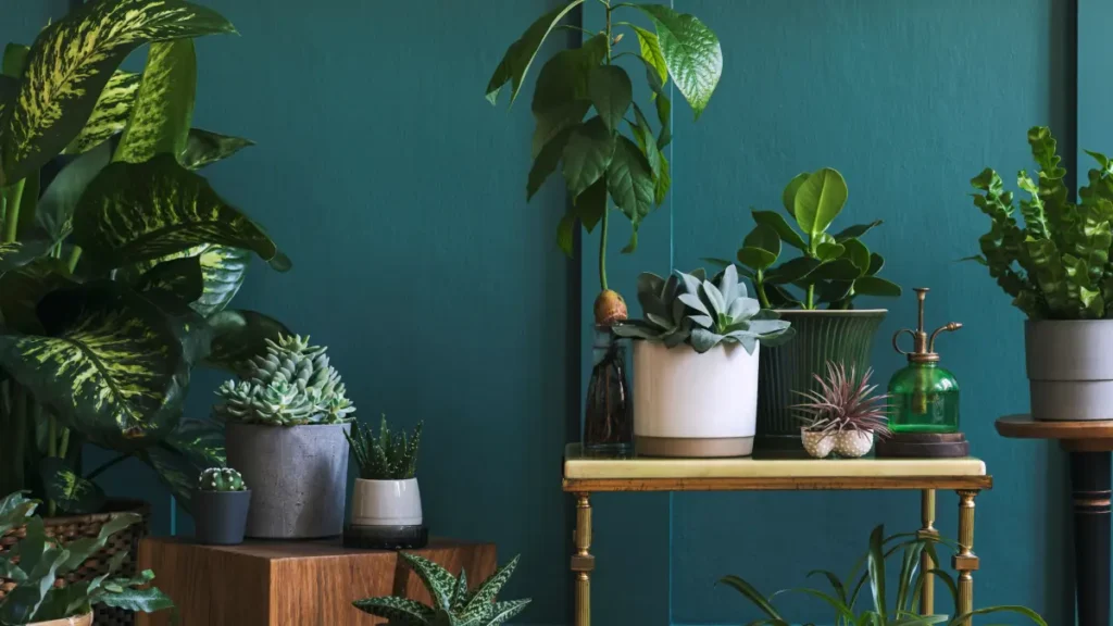 Plantas de meia sombra decorando a casa