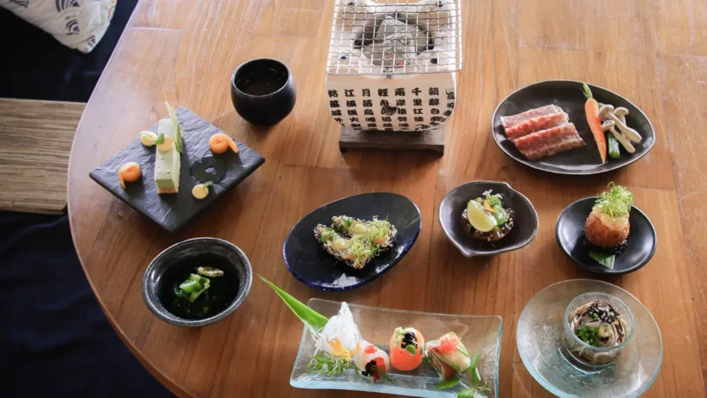 Kaiseki, mesa mais refinada para servir a Comida Japonesa