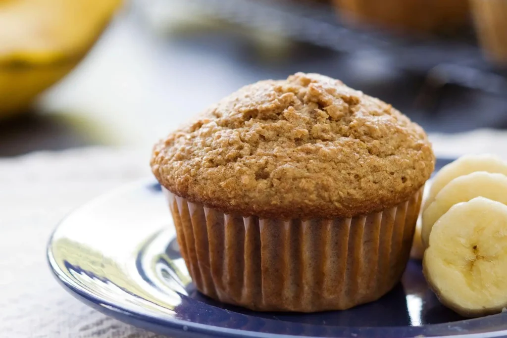 Muffin de banana.