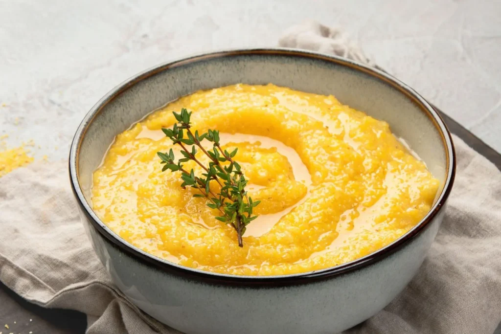 Polenta.