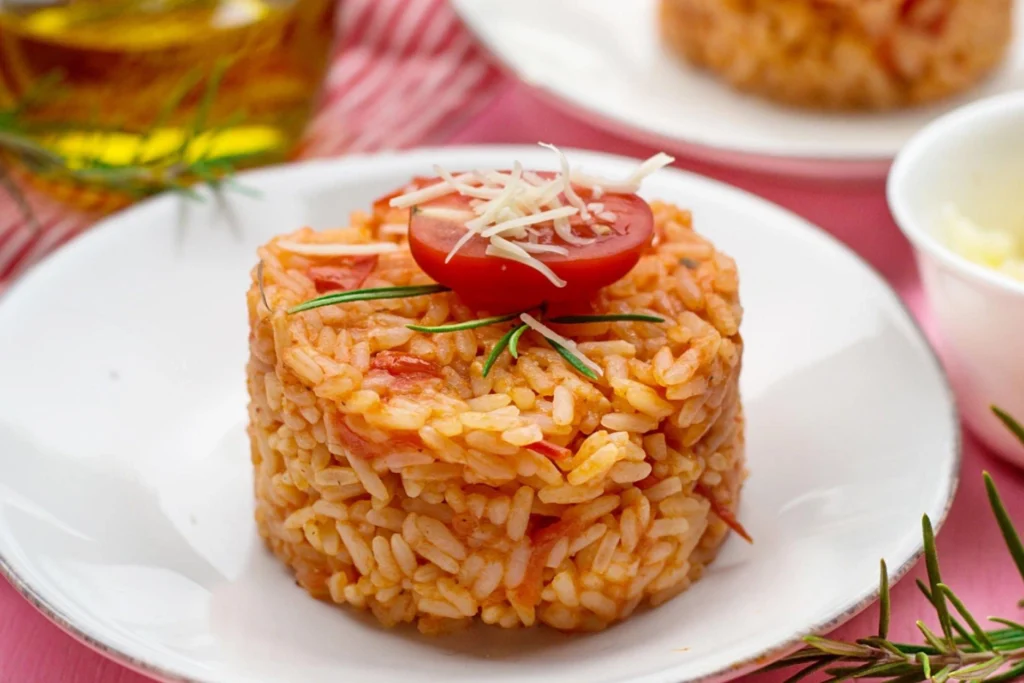 Arroz de tomate.