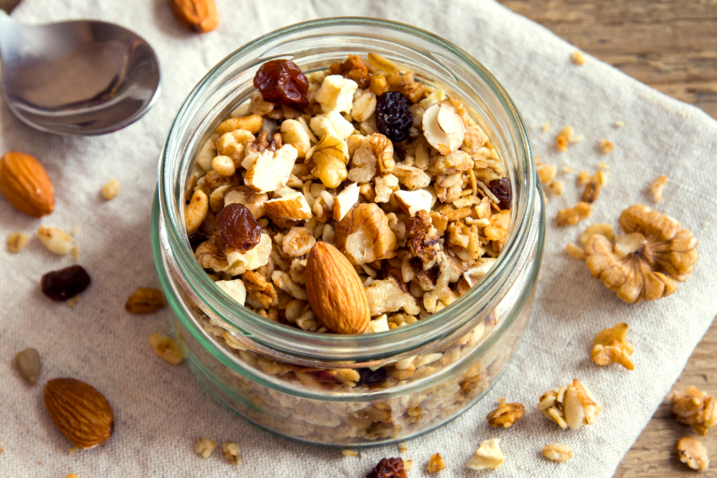 Como fazer granola caseira receita - Reprodução Canva