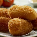 Croquete de abobrinha.