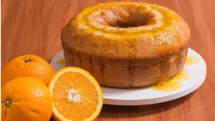 Bolo de laranja sem glúten e sem lactose