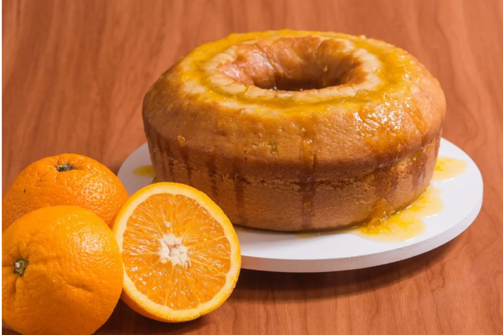 Bolo de laranja sem glúten e sem lactose