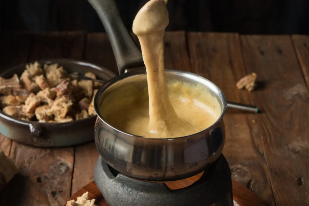 Fondue vegano