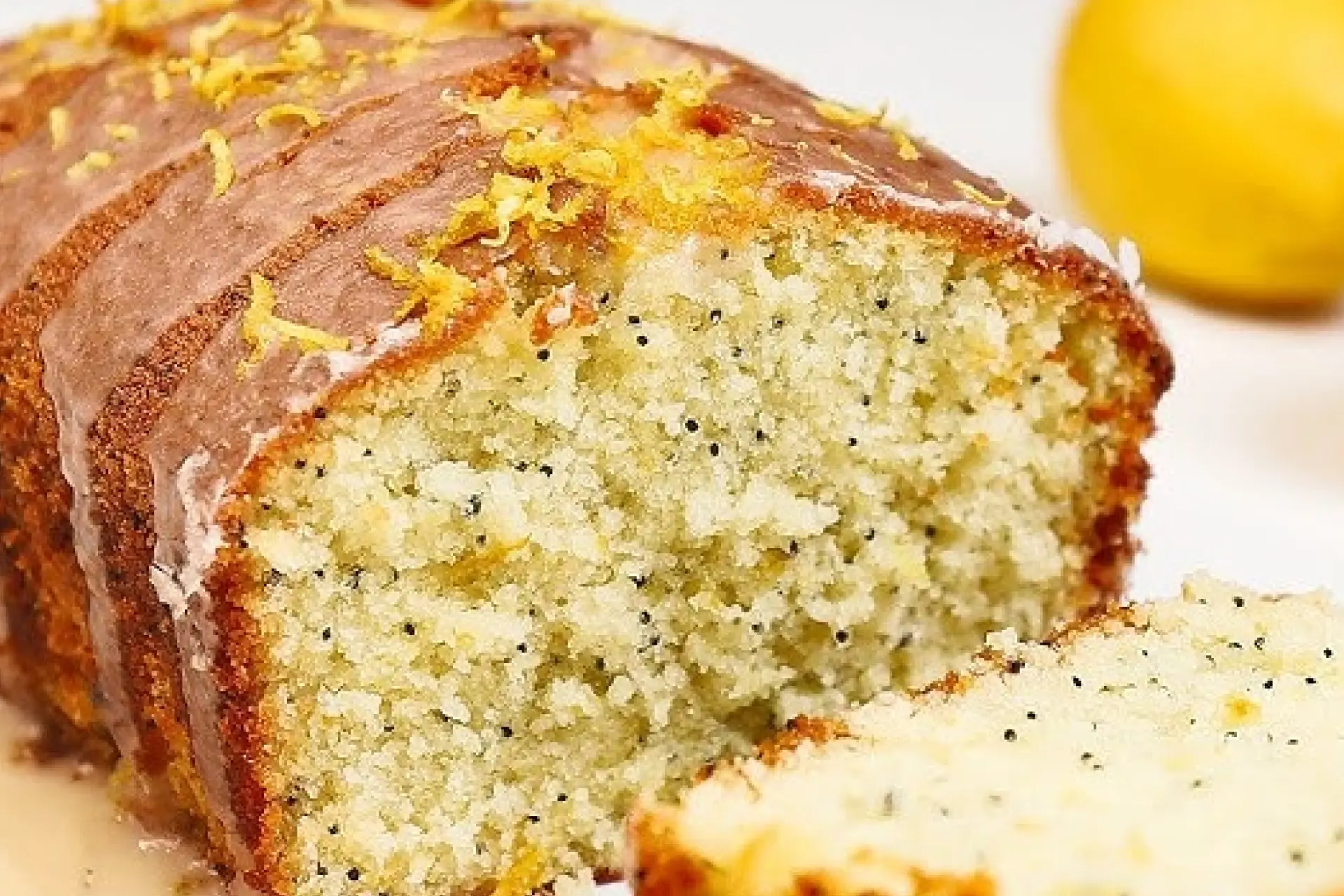 Bolo de chia com limão.