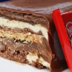 Torta gelada de kitkat