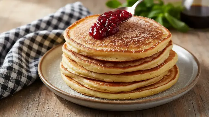Pão de Banana na Frigideira
