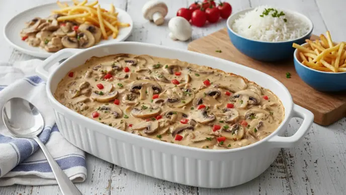 Strogonoff de Cogumelos