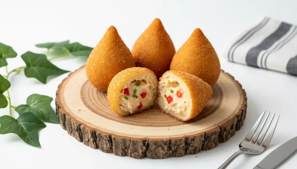 Coxinha de batata-doce fit