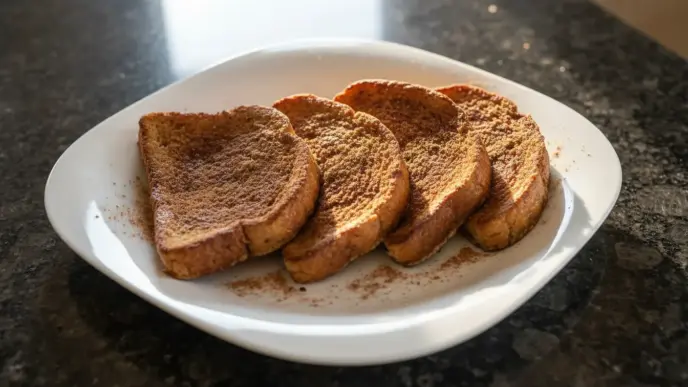 Rabanada Fit de Frigideira