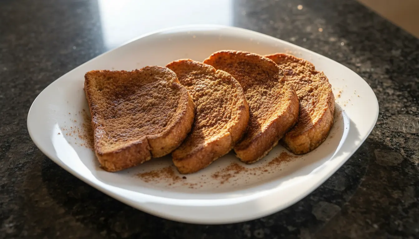 Rabanada Fit de Frigideira