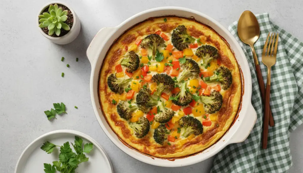 Brócolis Gratinado Fit