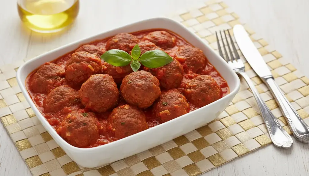 Almôndegas super rápidas