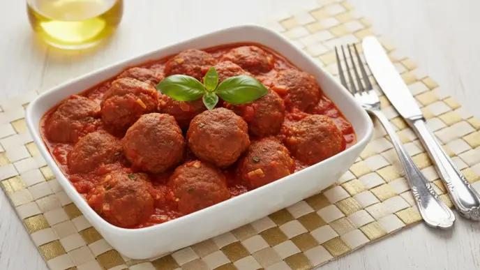 Almôndegas super rápidas