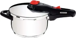 Panela de pressão Tramontina Solar 4,5 L em aço inox