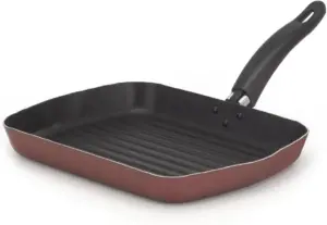 Frigideira grill bifeteira antiaderente