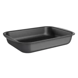 Assadeira retangular funda Brinox 39,5 x 28 cm antiaderente