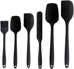 Kit Espátulas de Silicone 6 Peças