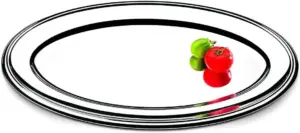 Travessa Oval para Buffet Assados e Salada – Arienzo 43x68cm – Aço Inox Brinox