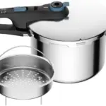 Panela de pressão Rochedo Inox Trendy 6 L com cesto de vapor