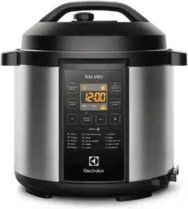 Panela de pressão elétrica digital Electrolux 6 L