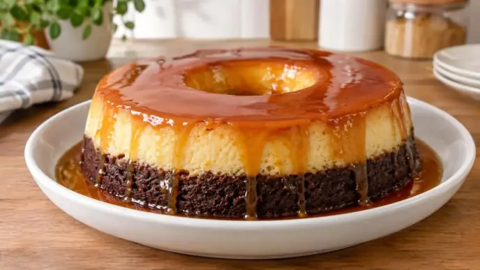 Receita de bolo pudim tradicional: passo a passo clássico